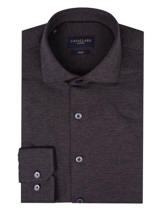 business overhemd grijs Cavallaro