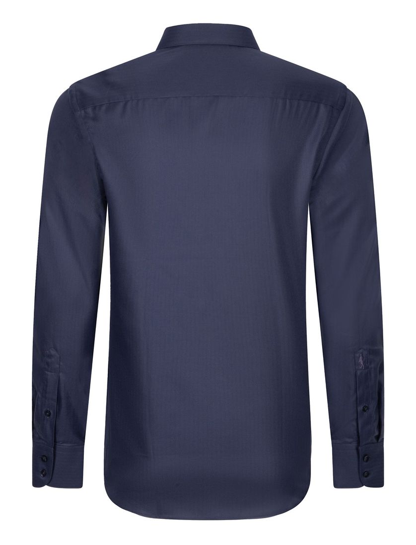 Cavallaro business overhemd donkerblauw