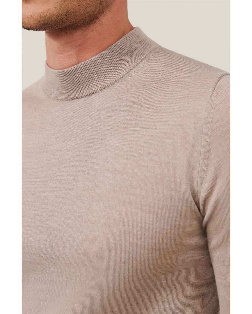 Cavallaro coltrui beige uni Saronno Slim Fit