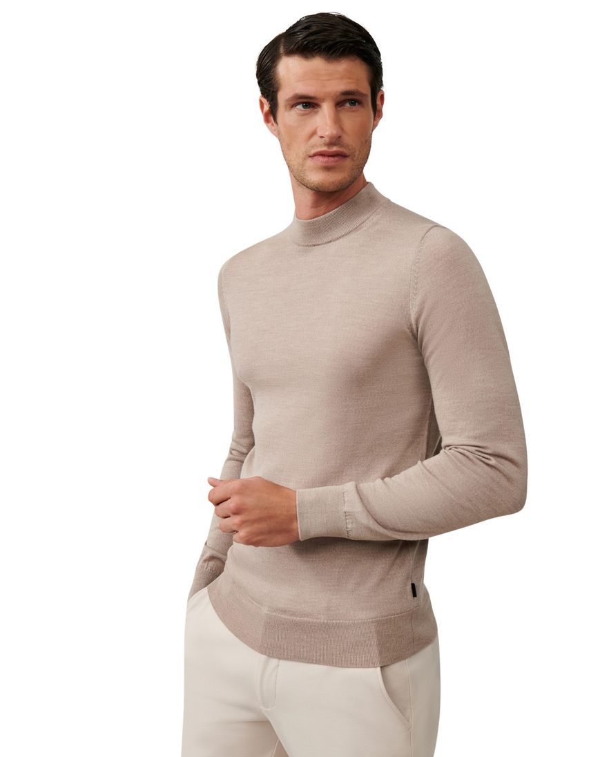 Cavallaro coltrui beige uni Saronno Slim Fit