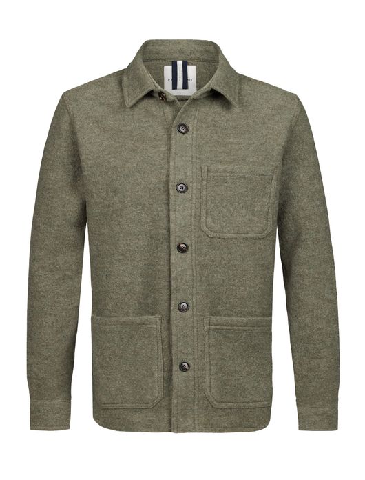 Profuomo overshirt groen