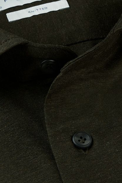 business overhemd Profuomo groen