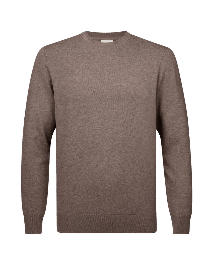 Profuomo trui bruin crewneck