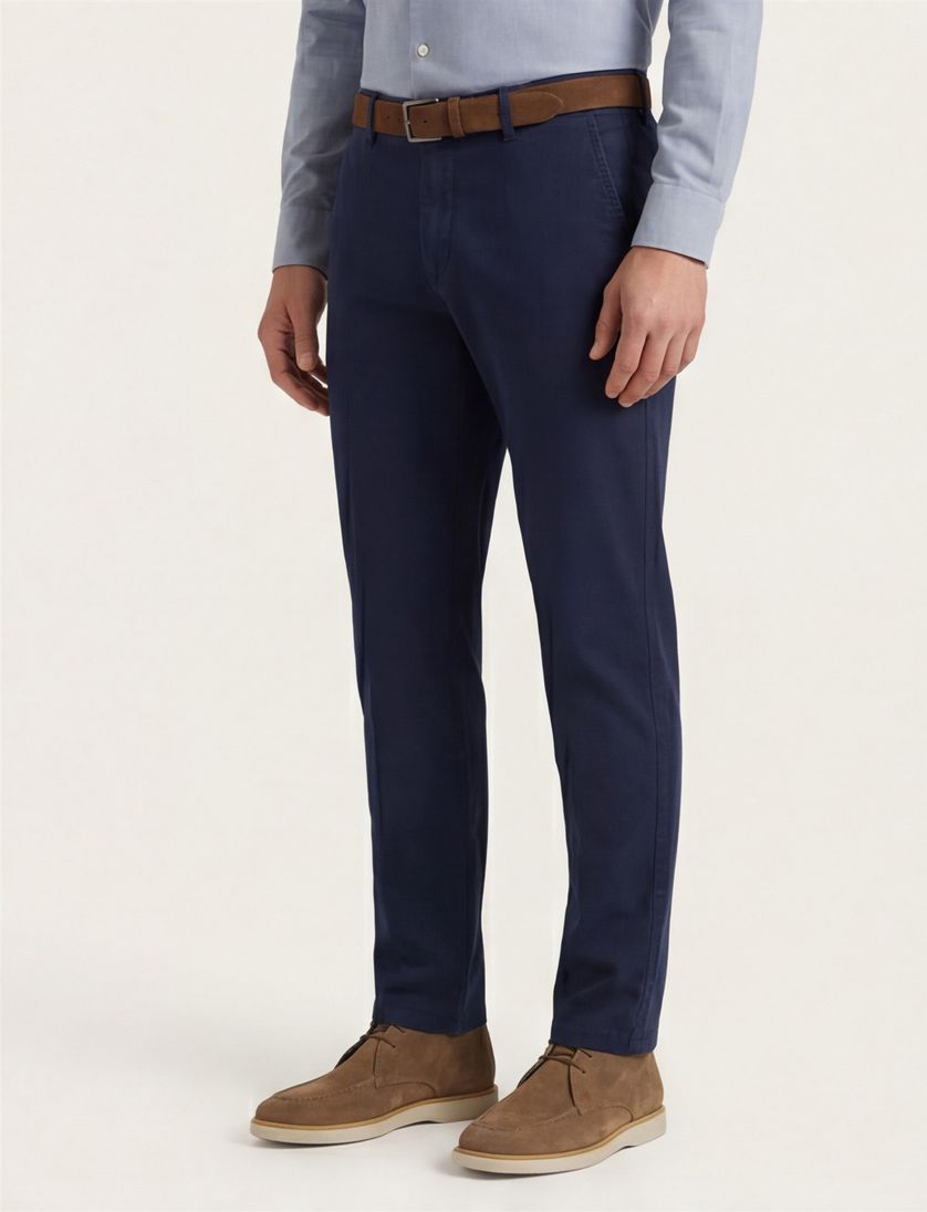 M.E.N.S. chino madison donkerblauw