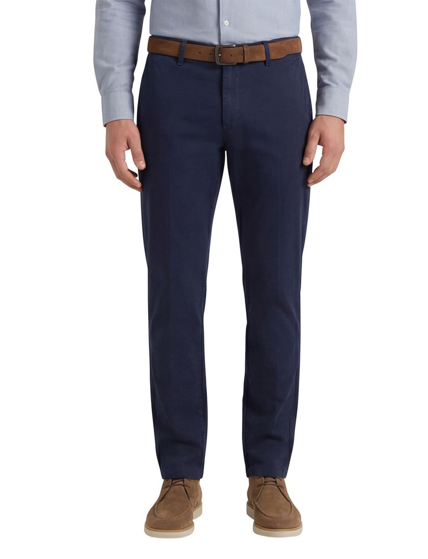 M.E.N.S. chino madison donkerblauw