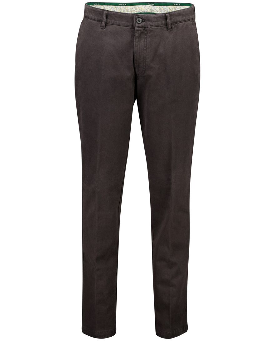 M.E.N.S. pantalon madison grijs effen
