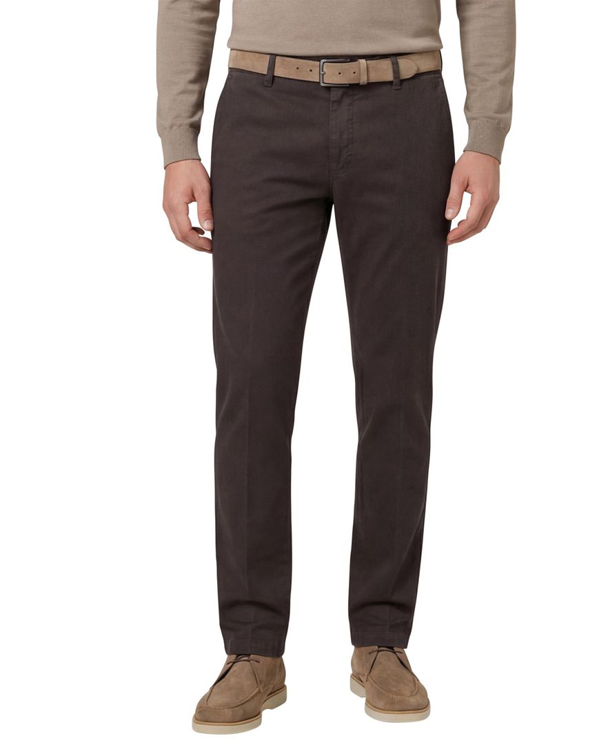 M.E.N.S. pantalon madison grijs effen