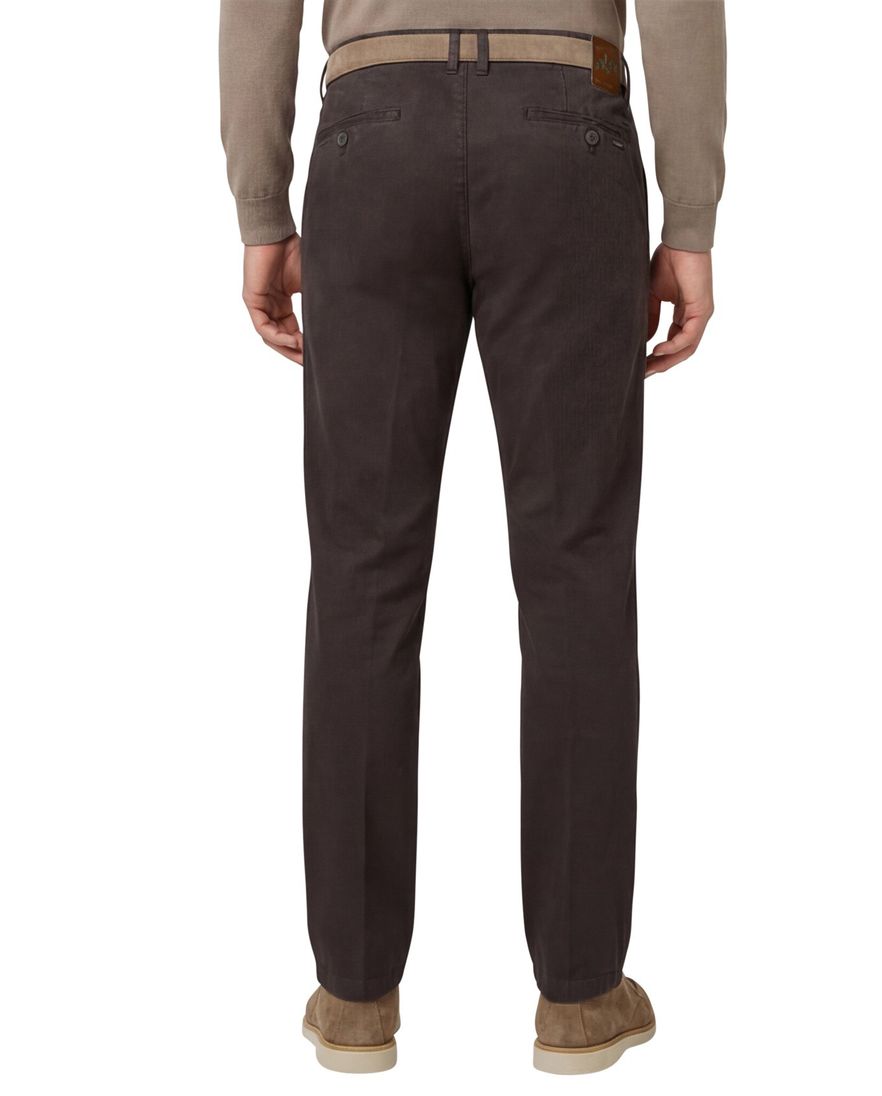 M.E.N.S. pantalon madison grijs effen