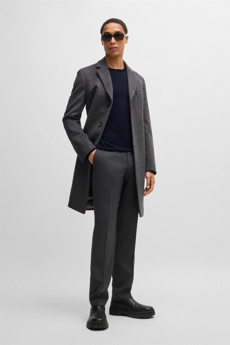 Boss Black trui Leno-P donkerblauw