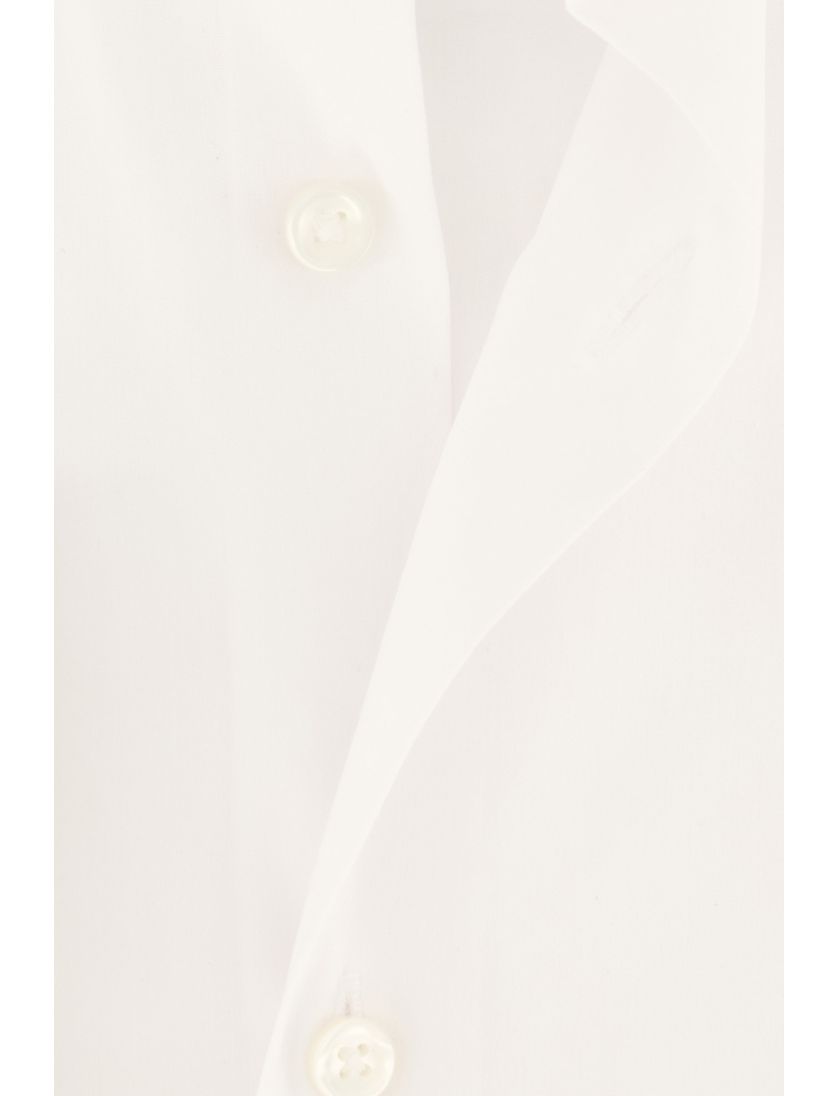 Hugo Boss business overhemd wit effen katoen