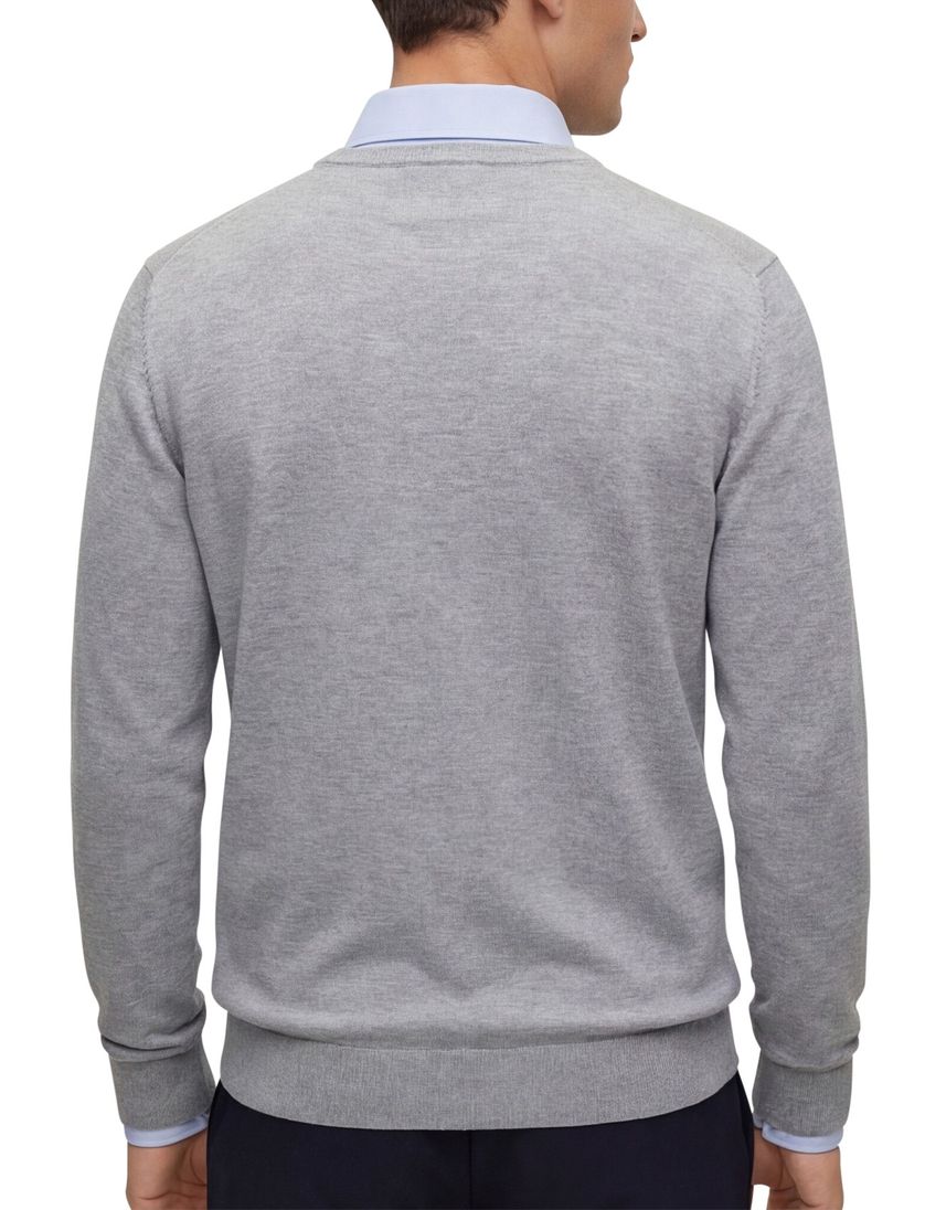 Boss Black trui Botto-L grijs normale fit