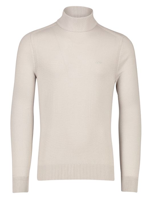 Boss Orange coltrui Avac beige effen gebreid