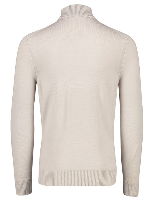 Boss Orange coltrui Avac beige effen gebreid