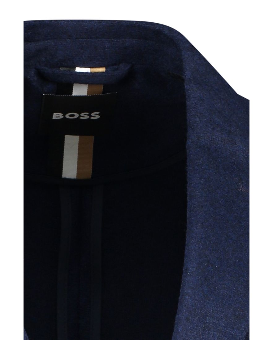 Boss Black C-Hanry colbert effen donkerblauw slim fit