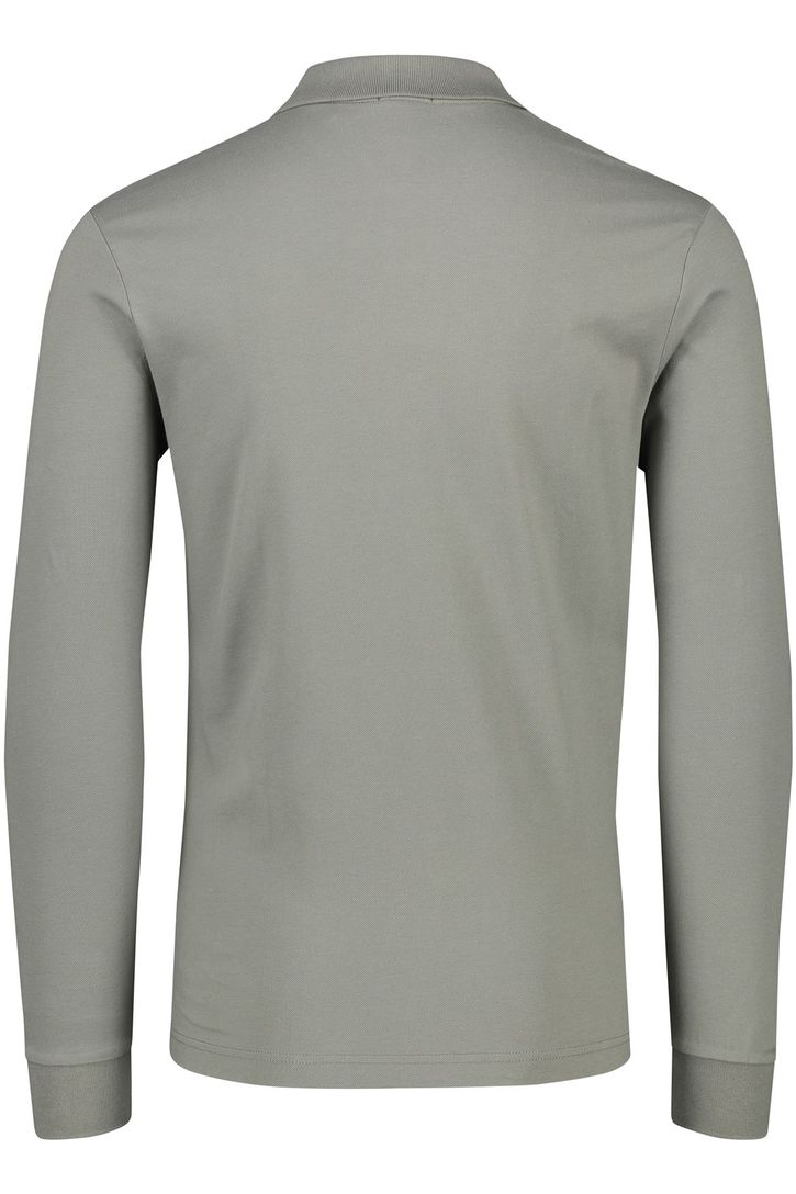 Boss Orange Passerby polo groen effen katoen slim fit