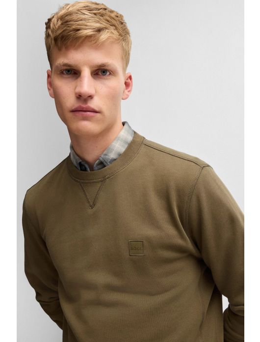 Boss Orange trui Westart bruin