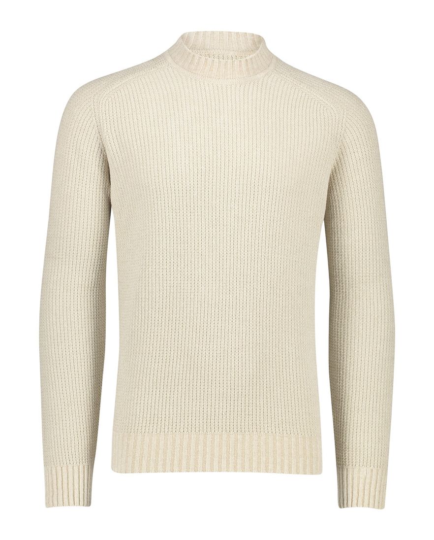 Hugo Boss Orange trui beige turtleneck
