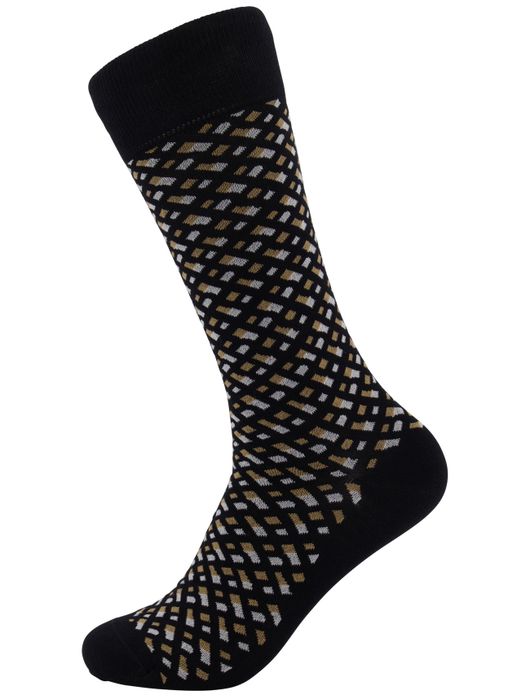 BOSS Sokken 4-pack zwart katoen