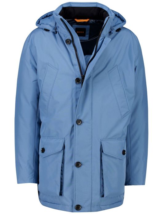 Boss Orange winterjas Osiass blauw