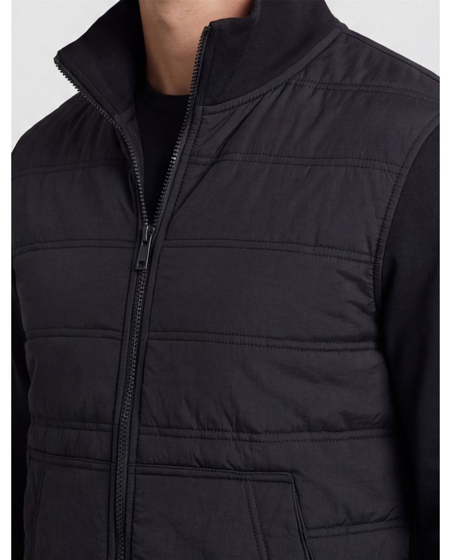 Outdoor sweatvest BOSS Orange Ze Puff zwart