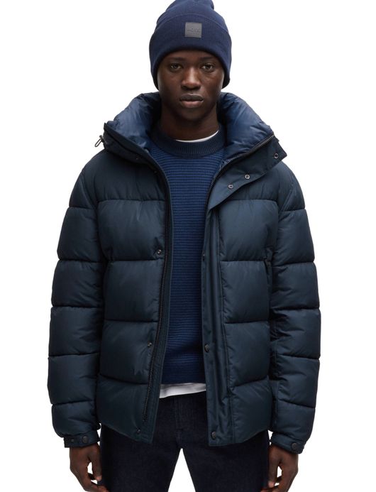 Winterjas Boss Omaris gewatteerd donkerblauw puffer