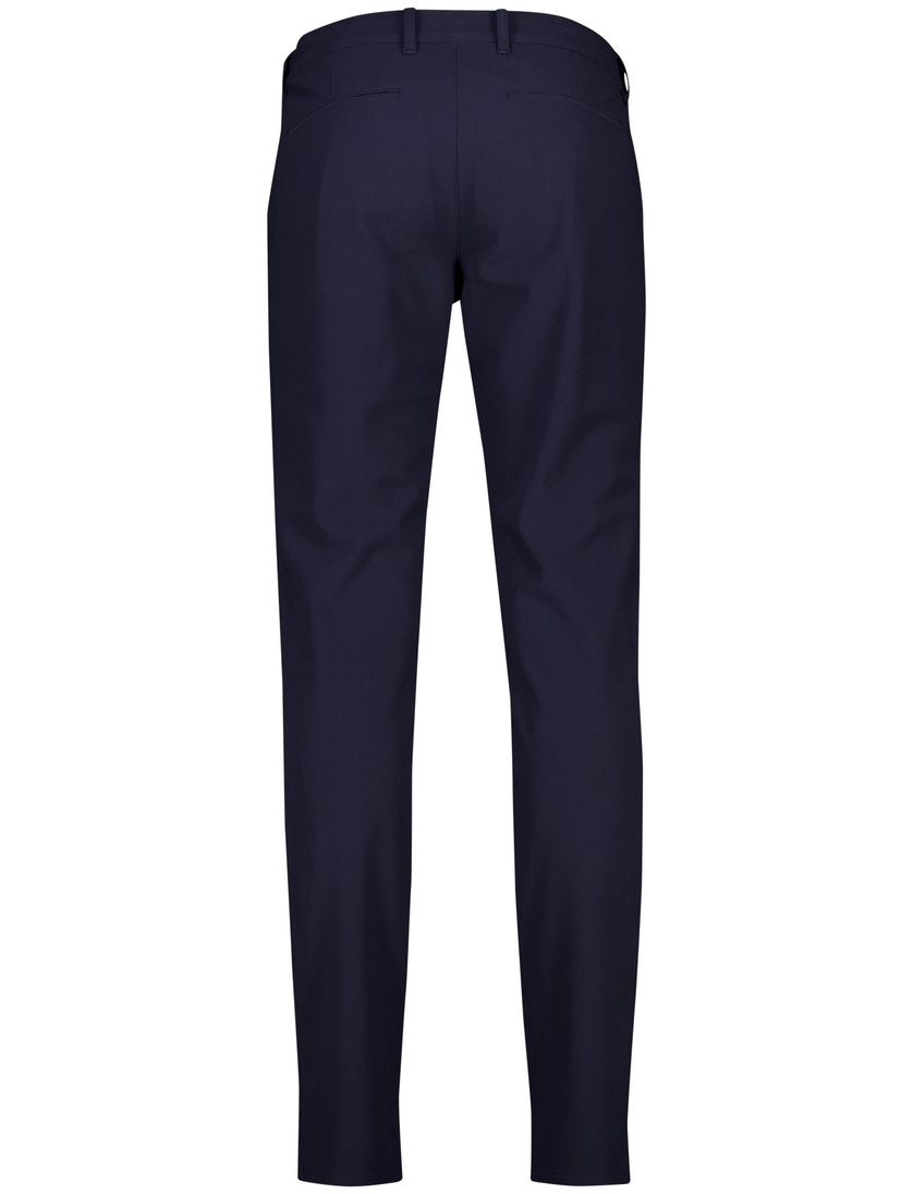 North 84 traveler pants zwart effen slim fit