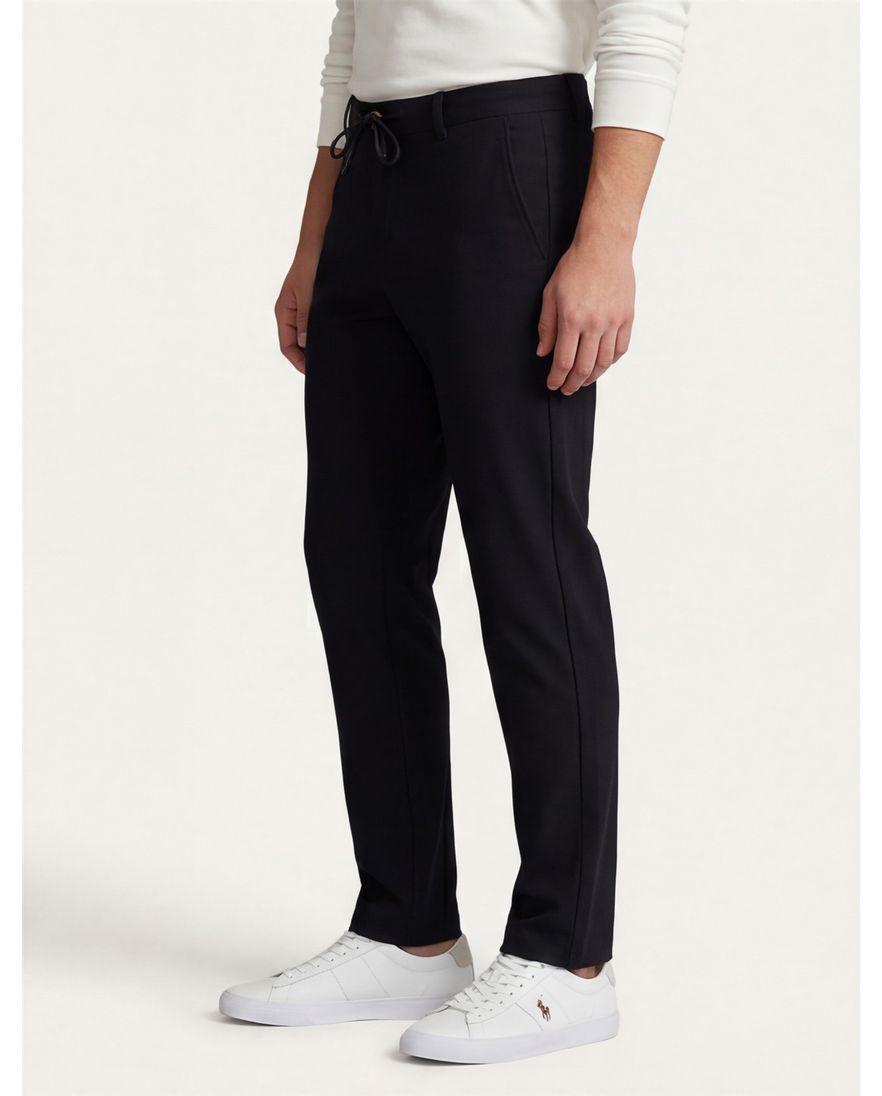 COM4 Pantalon chino donkerblauw