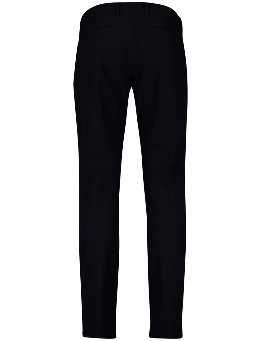 COM4 Pantalon chino donkerblauw polyamide