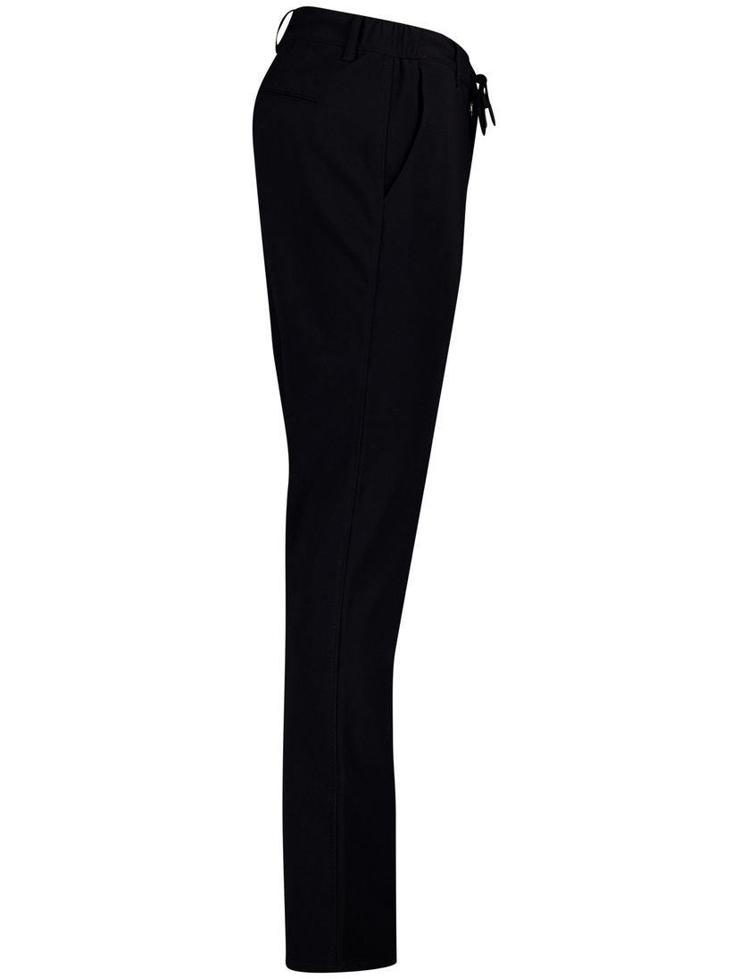 COM4 Pantalon chino donkerblauw polyamide