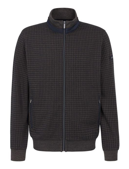 Bugatti vest bruin met rits