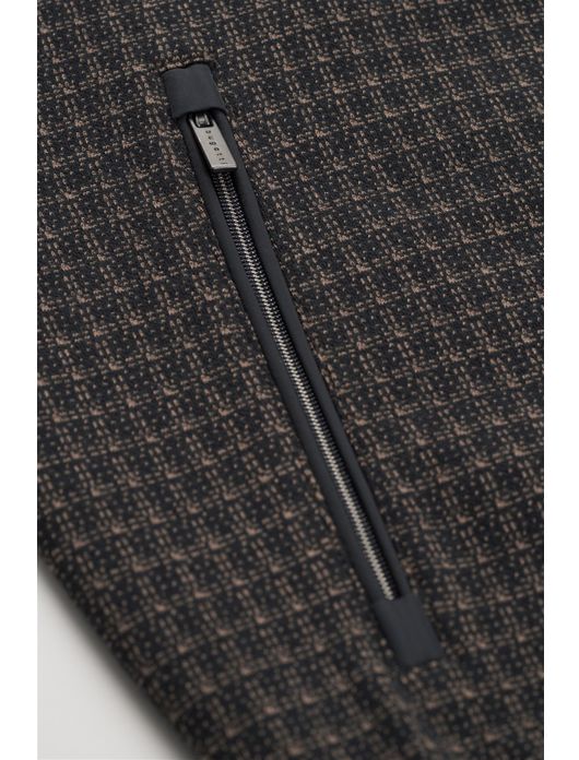 Bugatti vest bruin met rits