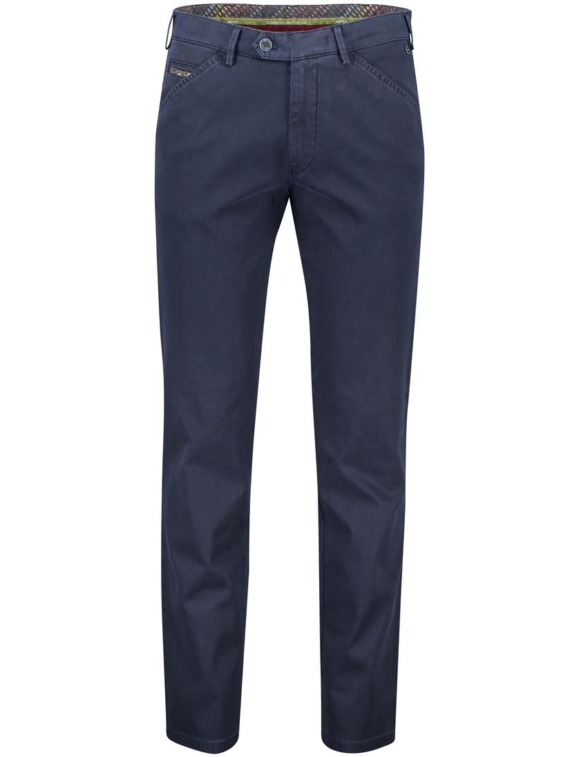 Meyer broek donkerblauw chicago normale fit