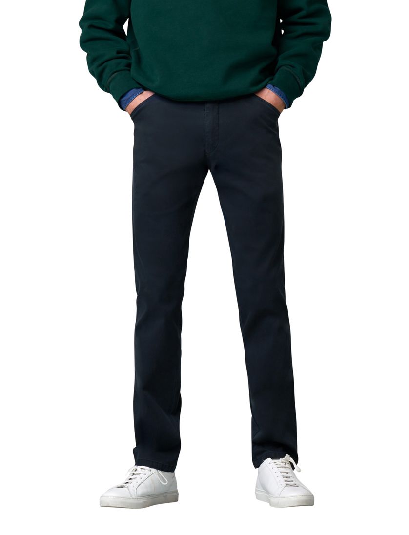 Meyer broek donkerblauw chicago normale fit