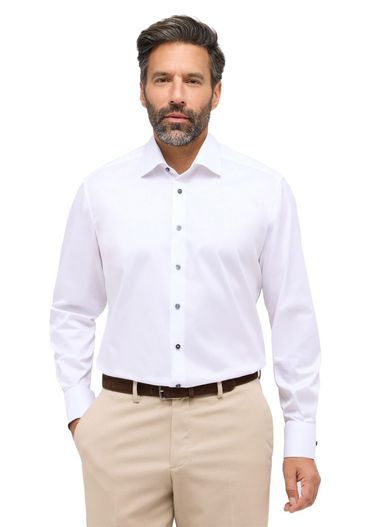 Eterna overhemd Eterna Luxury Comfort Fit effen wit