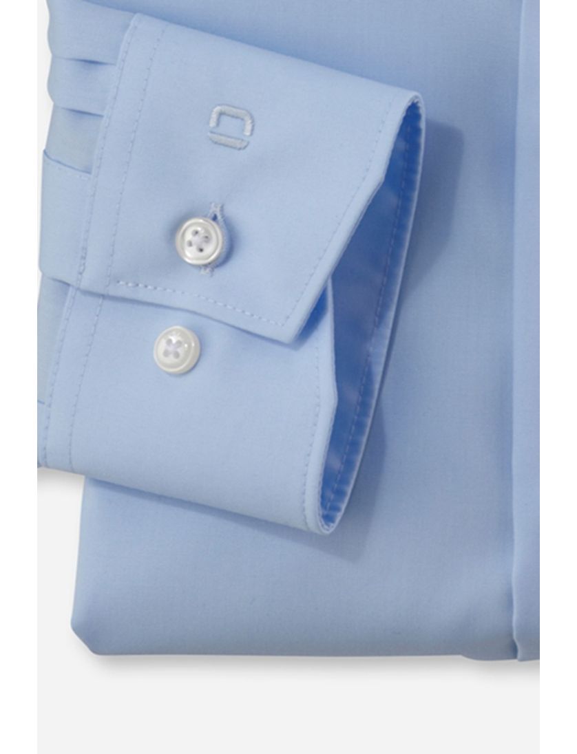 Olymp overhemd lichtblauw Modern Fit 100% katoen