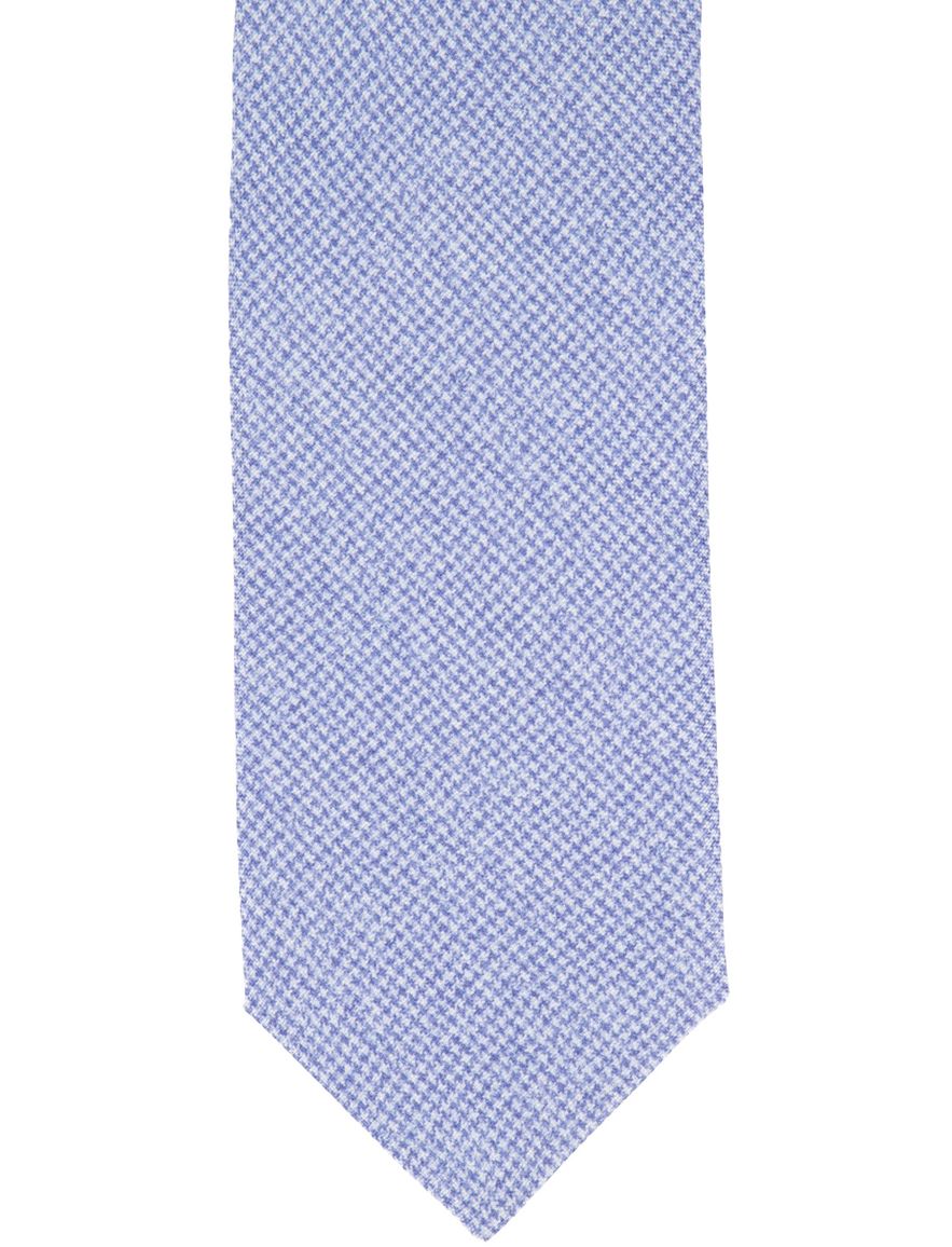 Profuomo stropdas zijde geprint blauw