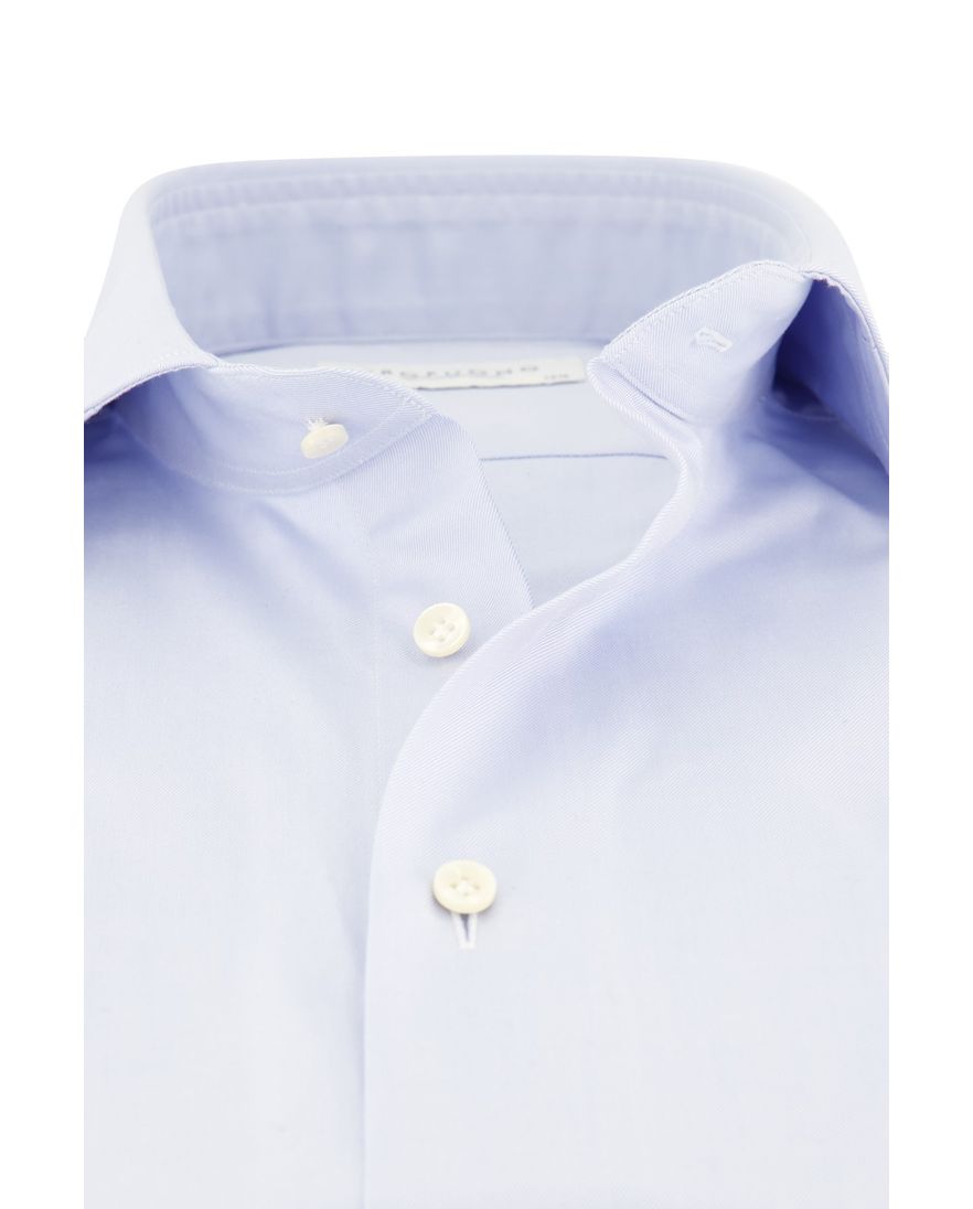 Profuomo business overhemd lichtblauw effen