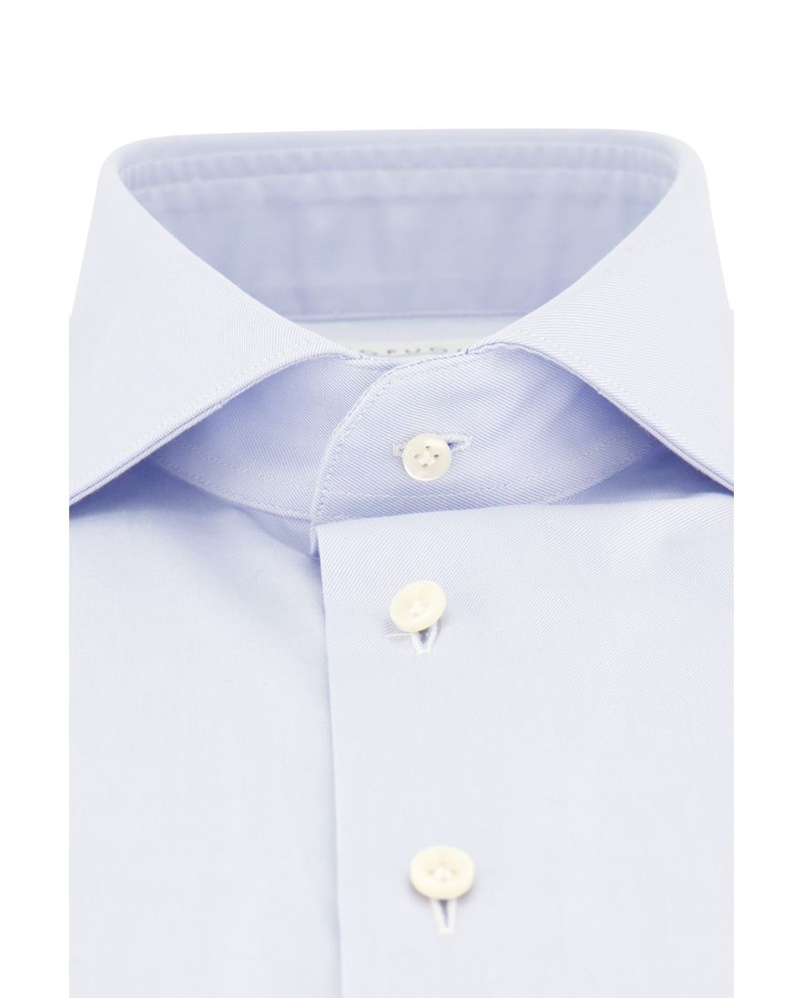 Profuomo business overhemd lichtblauw effen