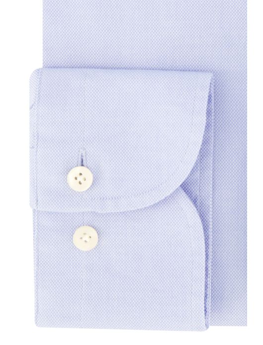 business overhemd Profuomo lichtblauw effen katoen slim fit