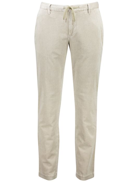 Alberto broek light beige Corduroy