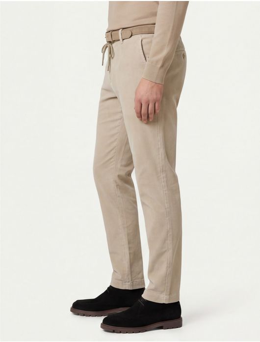 Alberto broek light beige Corduroy