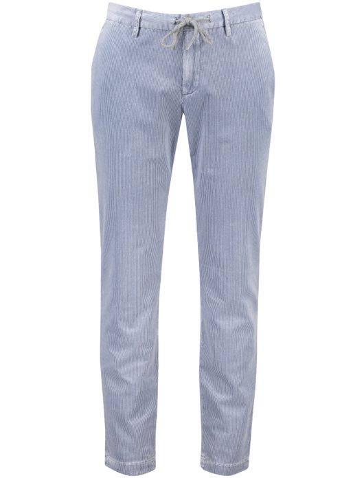 Pantalon chino blauw Alberto