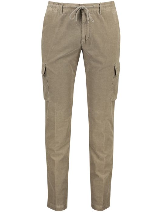Pantalon cargo bruin Alberto