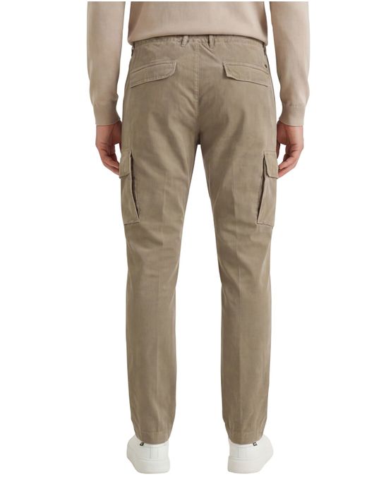 Pantalon cargo bruin Alberto