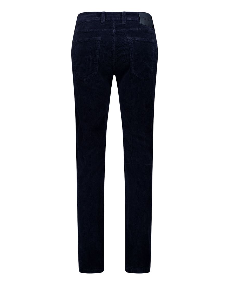 Gardeur Bill broek donkerblauw corduroy