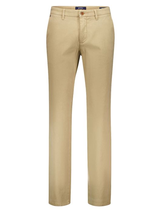 Gardeur Pantalon katoen beige Modern Fit