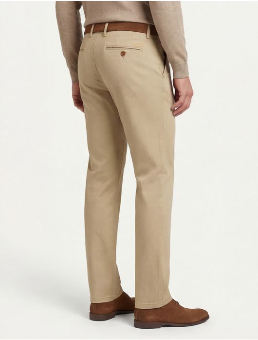 Gardeur Pantalon katoen beige Modern Fit