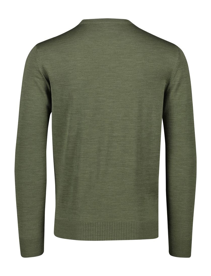 Maerz trui groen gemeleerd