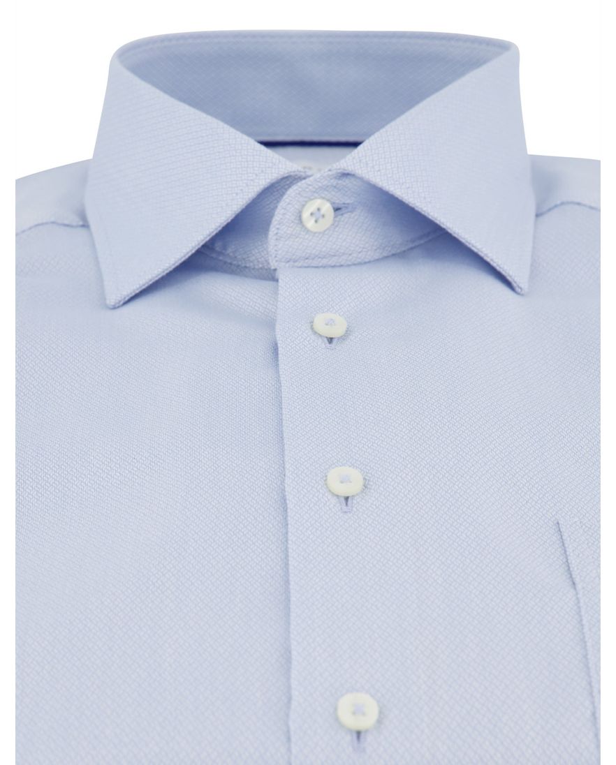 Eterna comfort fit overhemd blauw geprint