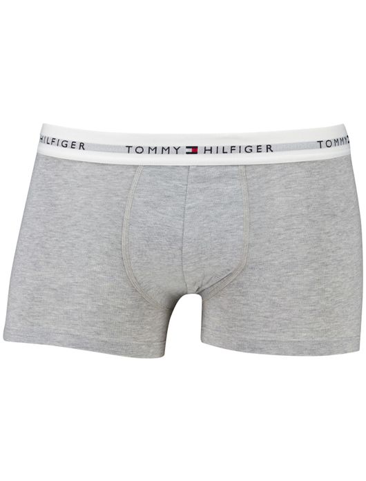 Tommy Hilfiger boxershorts 3 pack zwart wit grijs